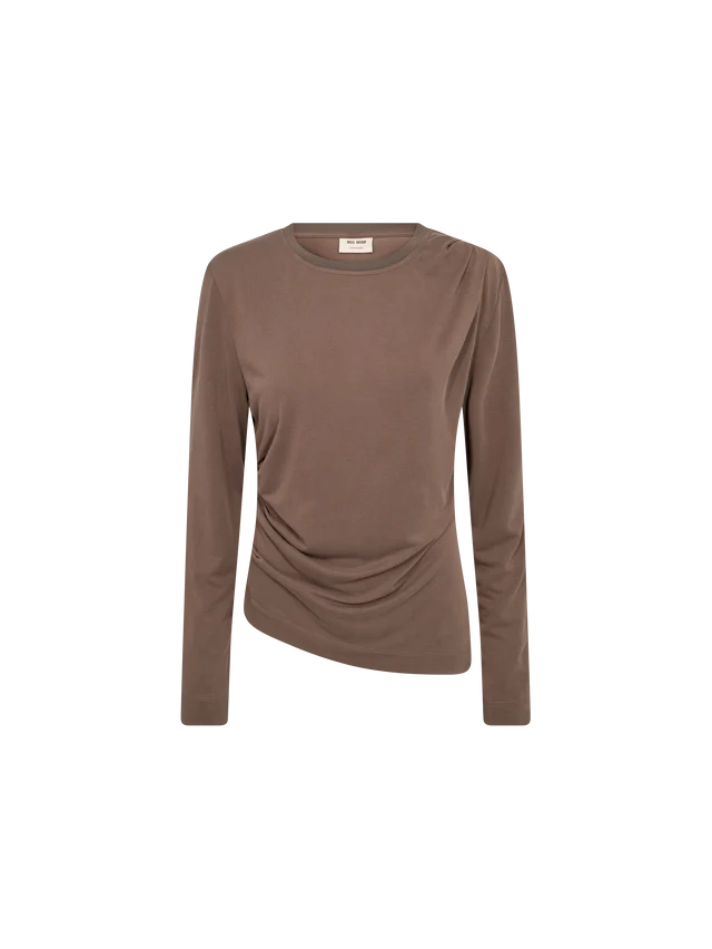 Mos Mosh Delicioso Ami O-LS Draped Tee