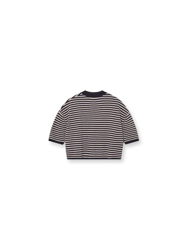 HEYANNO Baritone Blue Poetic Stripe Knit