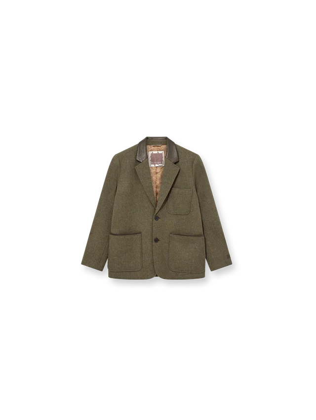 HEYANNO Military Olive Old Money Jacket