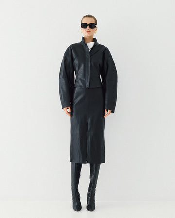 Access Fashion 70's Black Jacket