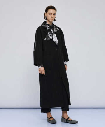 Access Fashion Black Coat