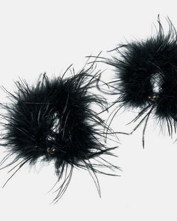 Access Fashion Black Faux Fur Cuff