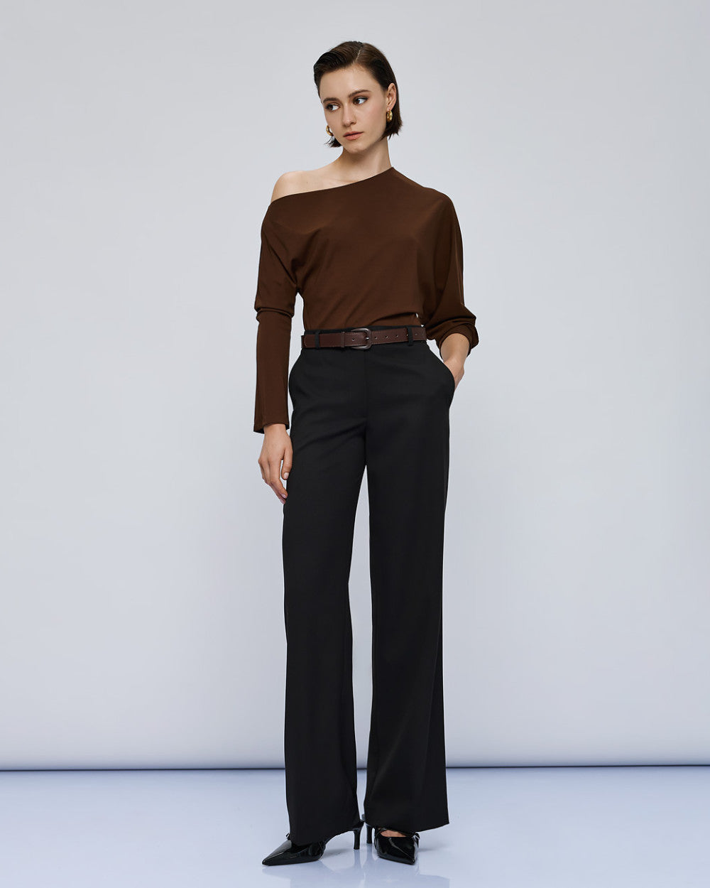 Access Fashion Classic Black Trouser