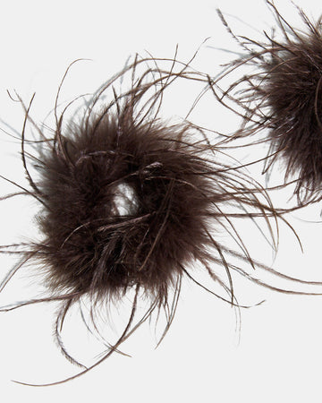 Access Fashion Coffee Faux Fur Cuff