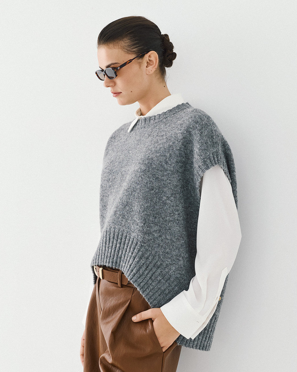 Access Fashion Grey Sweater