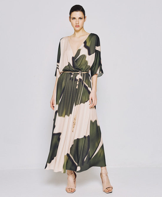 Access Fashion Multi Printed Wrap Dress