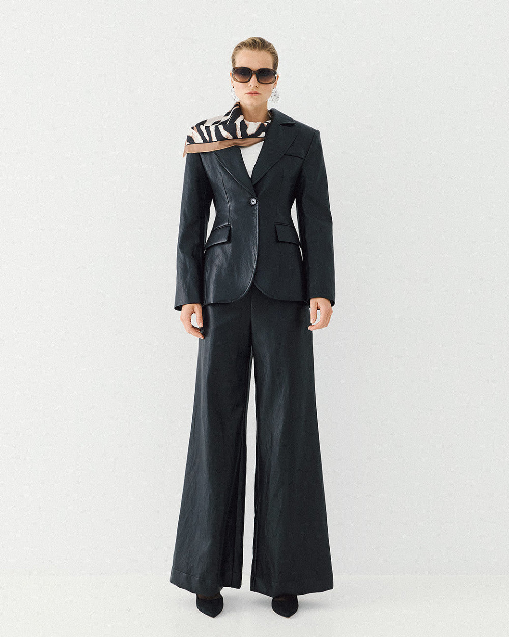 Access Fashion Sleek Black Trousers