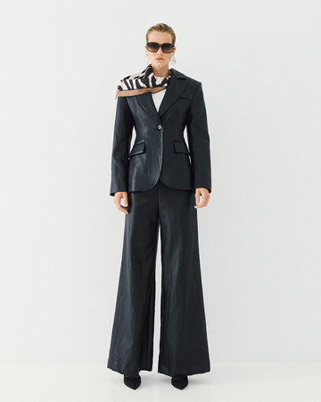 Access Fashion Sleek Black Trousers
