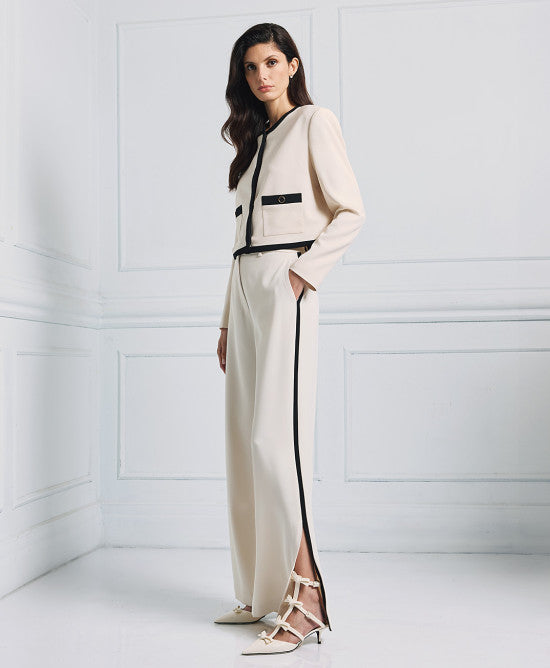 Access Fashion Vanilla Wide Leg Trouser