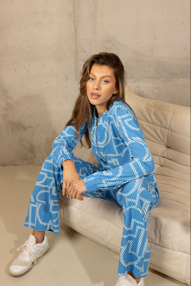 Aime Balance Floris Aimery Print Trousers