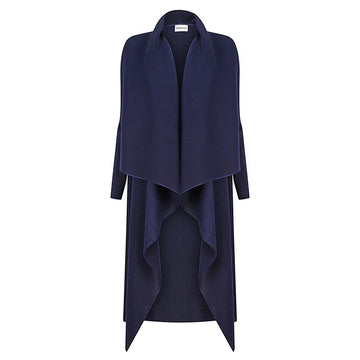 Alquema Ink Black Estrella Dress & Collare Coat