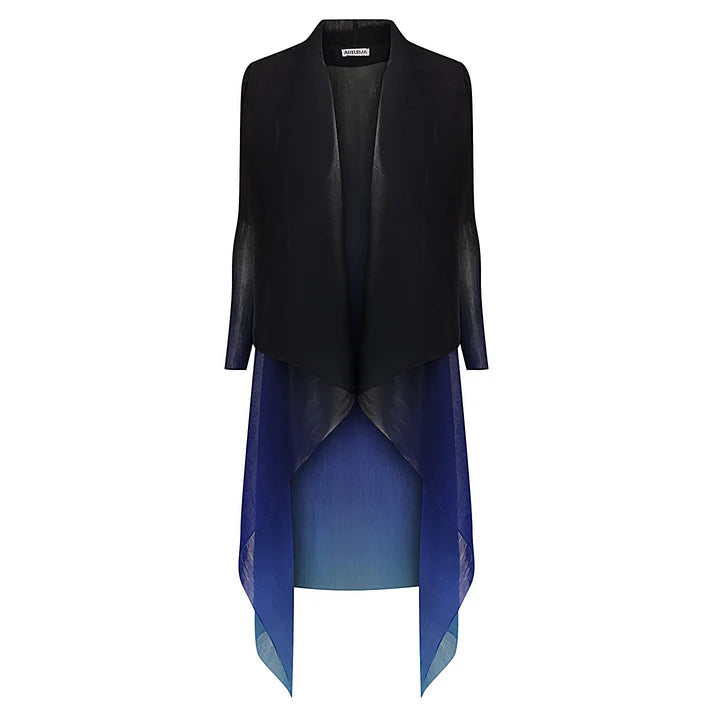 Alquema Caviar Nightfall Estrella Dress &amp; Collare Coat