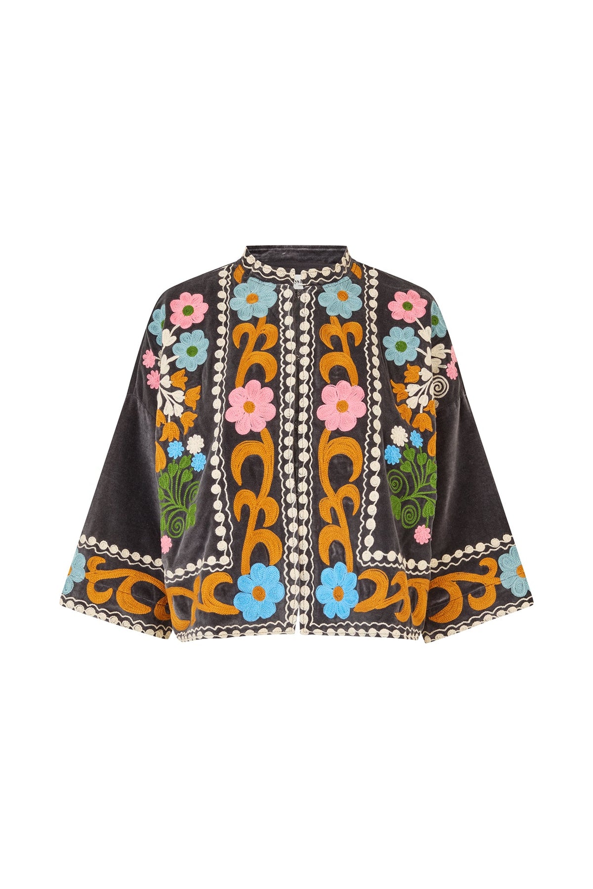 Lollys Laundry Washed Black Amby Jacket