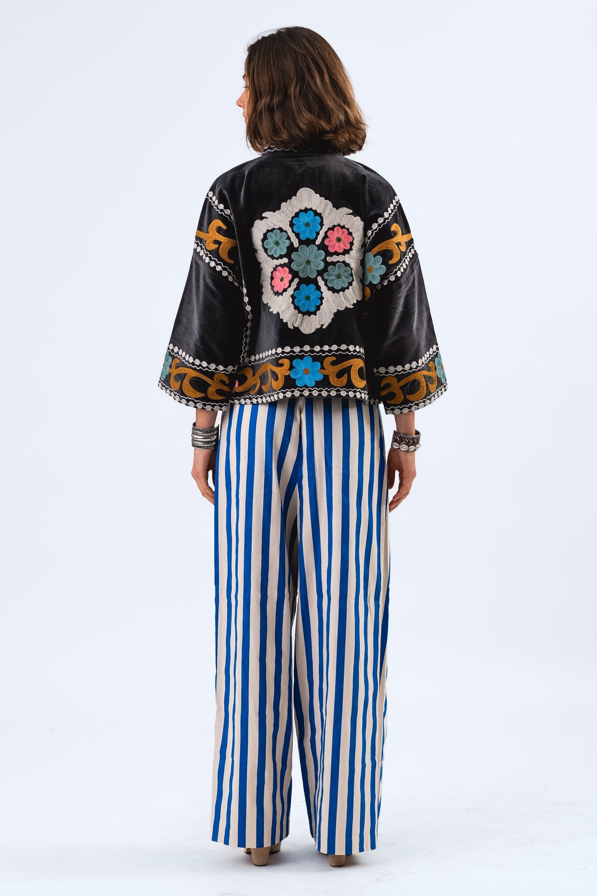 Lollys Laundry Washed Black Amby Jacket