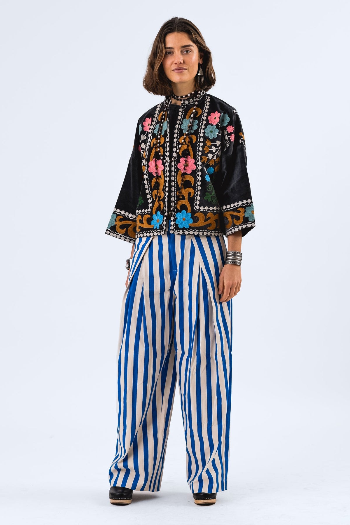 Lollys Laundry Washed Black Amby Jacket