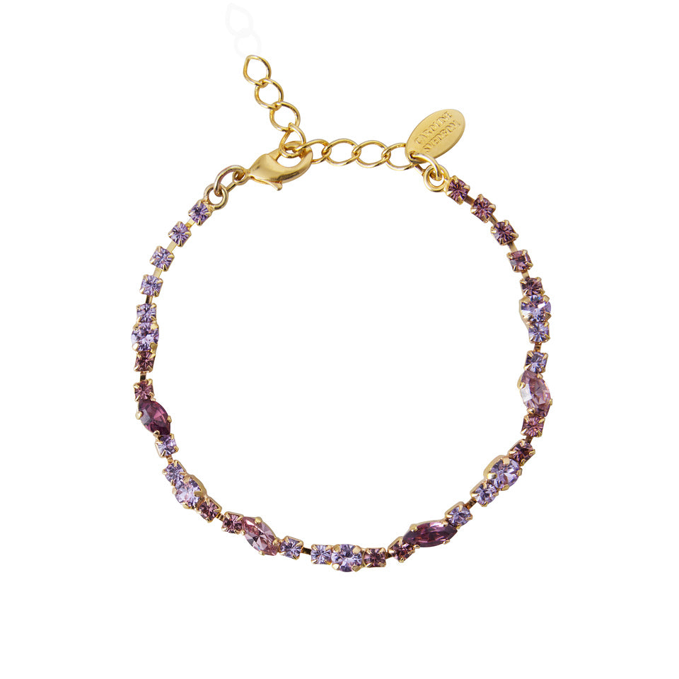 Caroline Svedbom Antonio Bracelet - Violet Combo