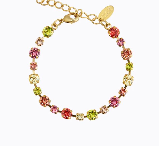 Caroline Svedbom Calanthe Bracelet Gold Tropicana Combo