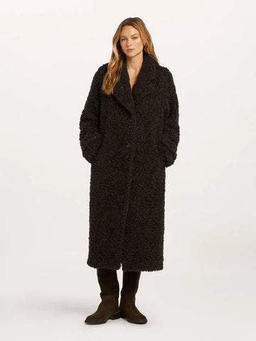 Beaumont Dark Chocolate Long Coat