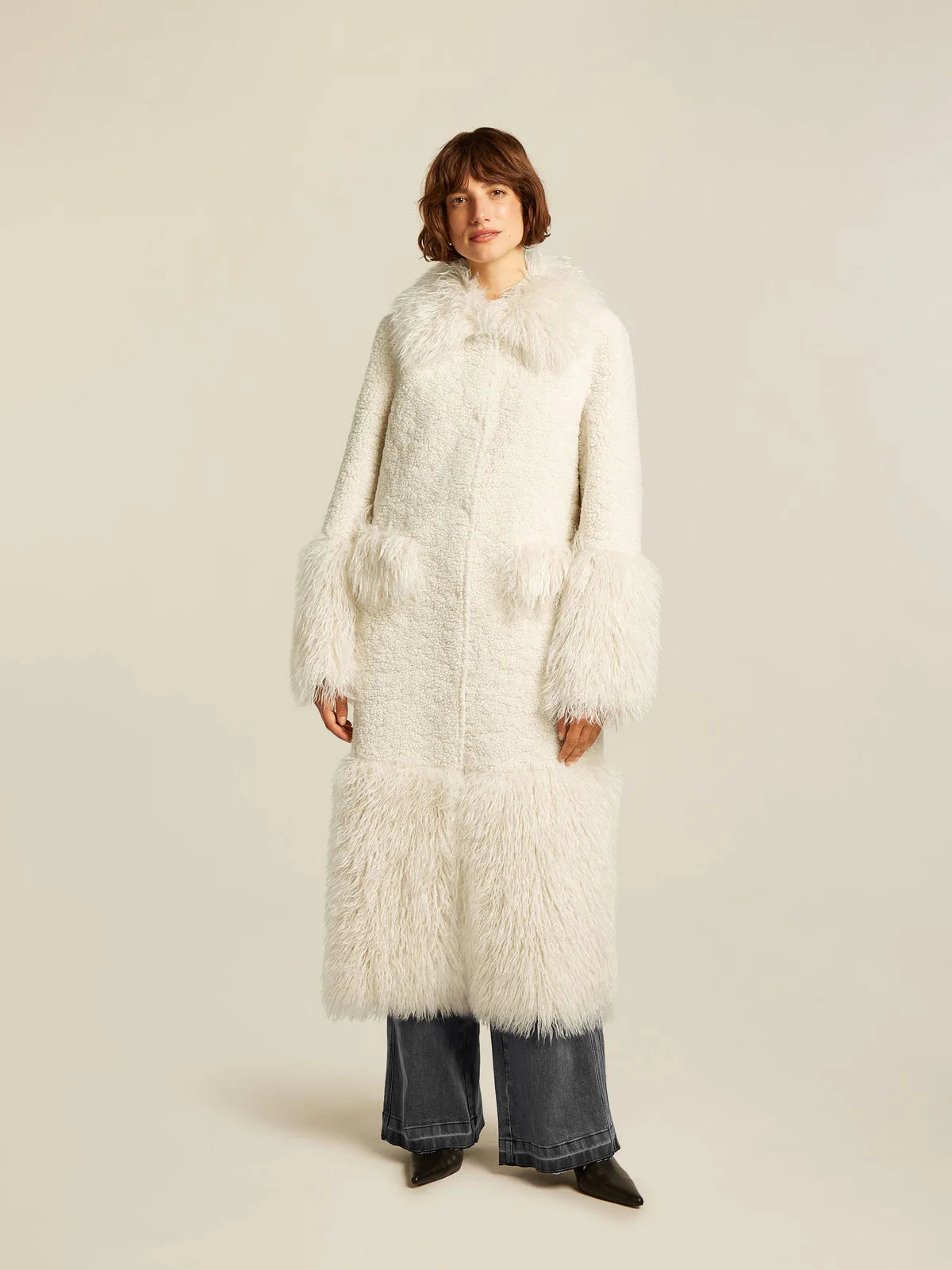 Beaumont White Sienna Coat