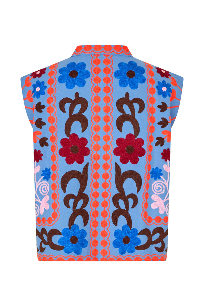 Lollys Laundry Blue Bin Vest SL