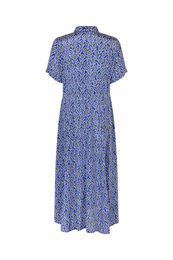 Lollys Laundry Blue Blake Maxi Dress