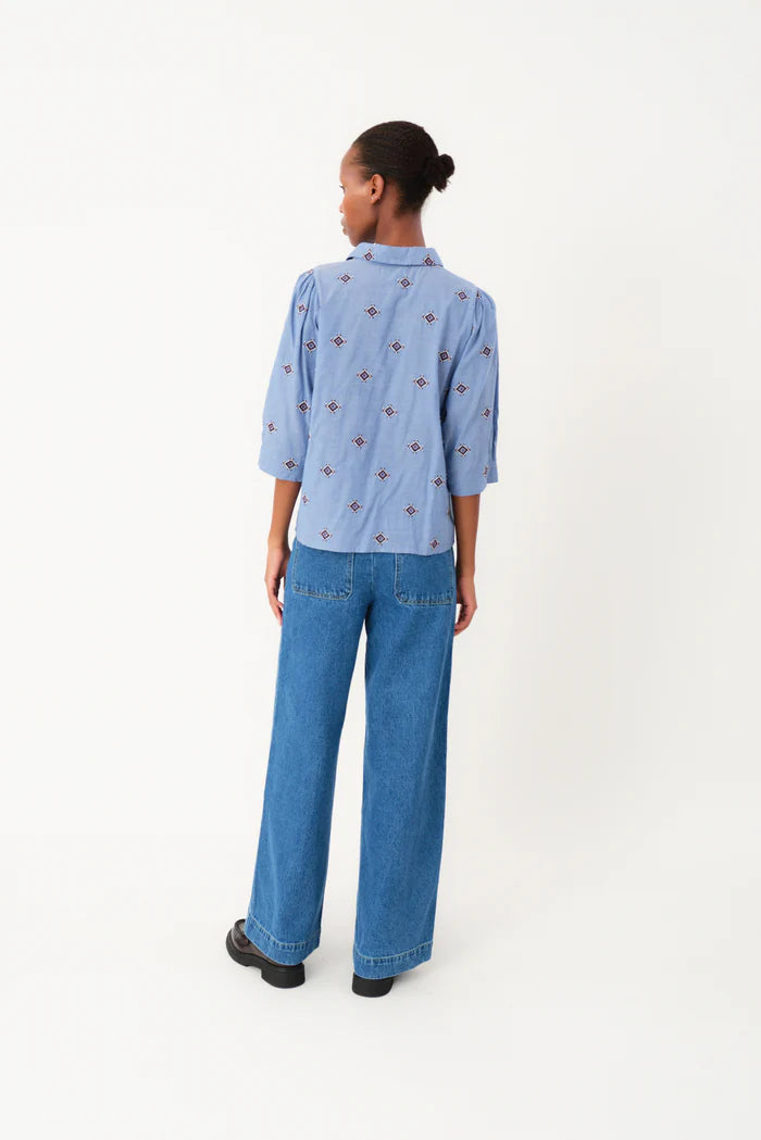 Lollys Laundry Light Blue Bono LS Shirt