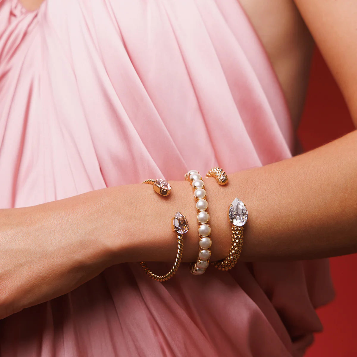 Caroline Svedbom Classic Rope Bracelet Crystal