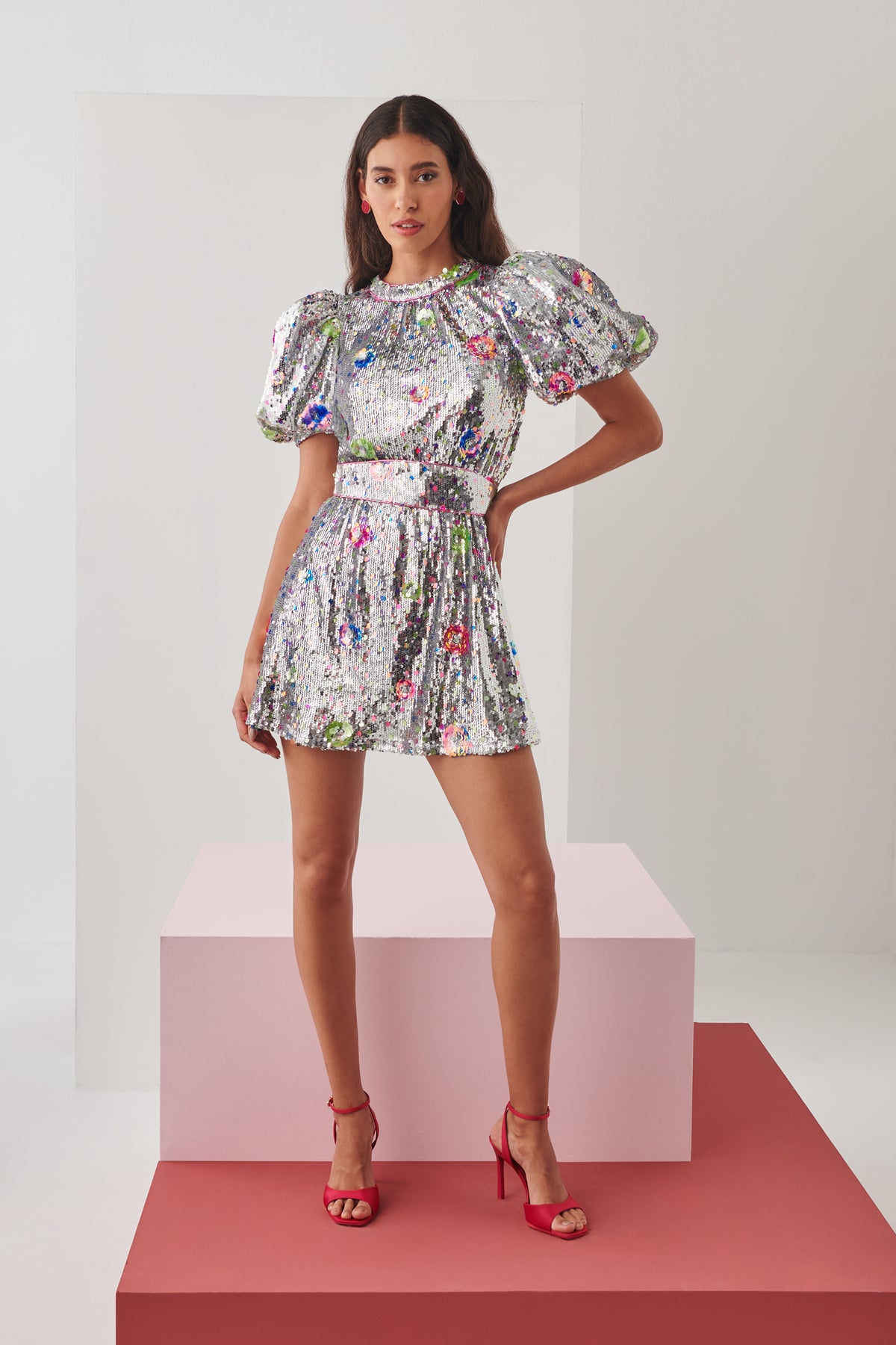 Celia B Wanderer Silver Dress