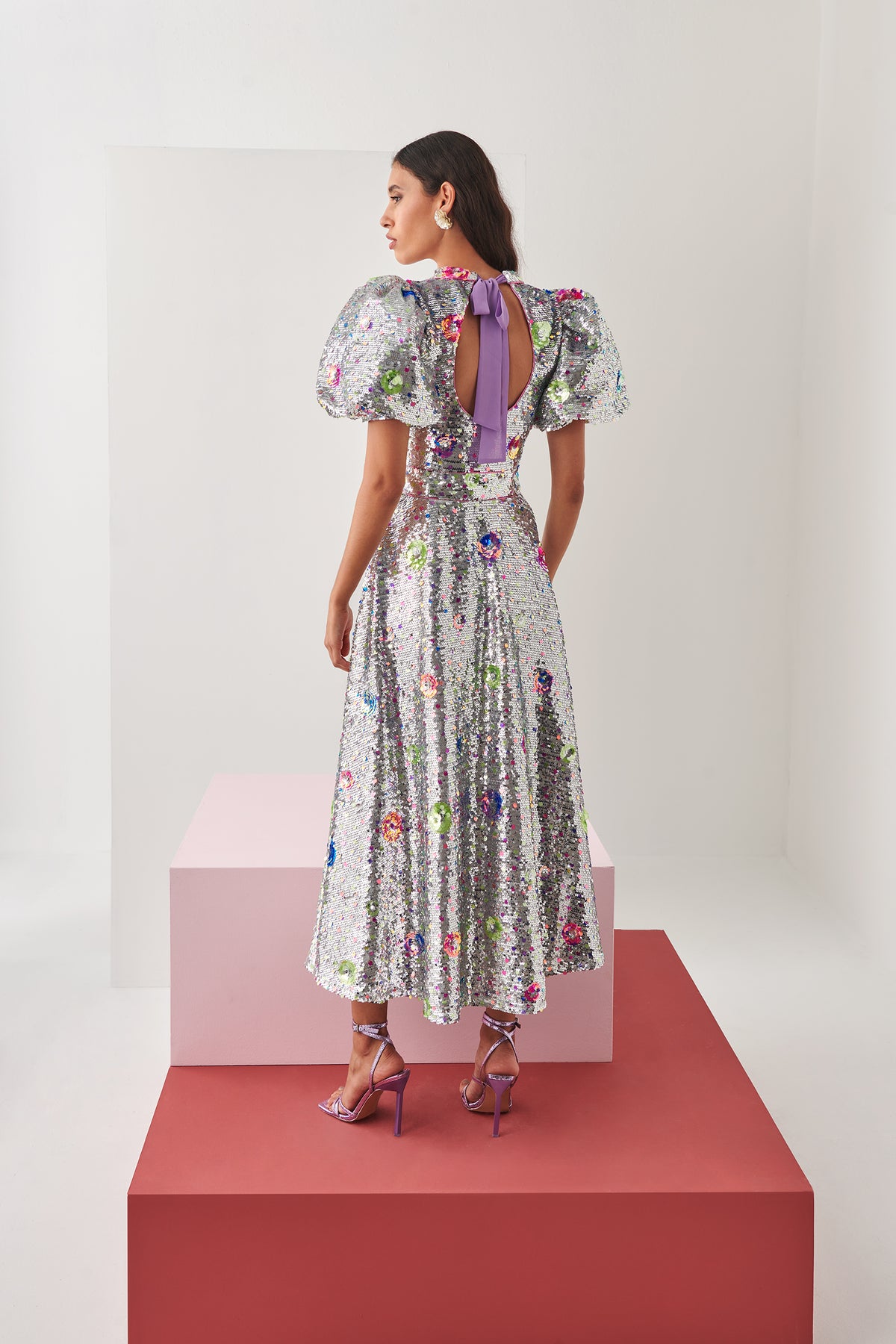 Celia B Silver Searph Dress