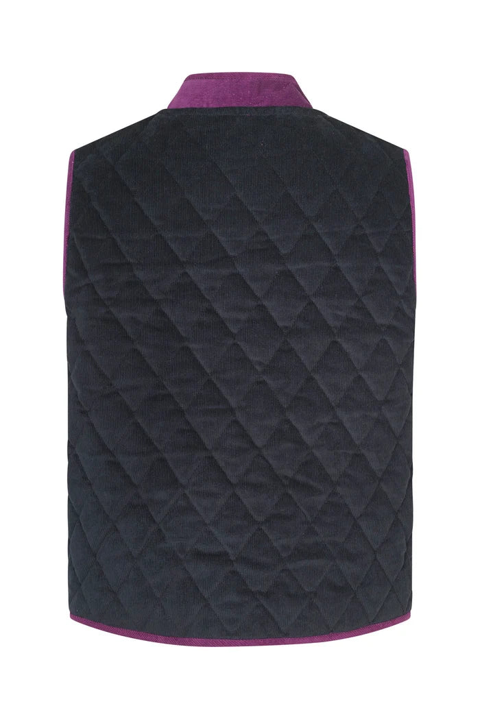 Lollys Laundry Multi Cairo Corduroy Vest