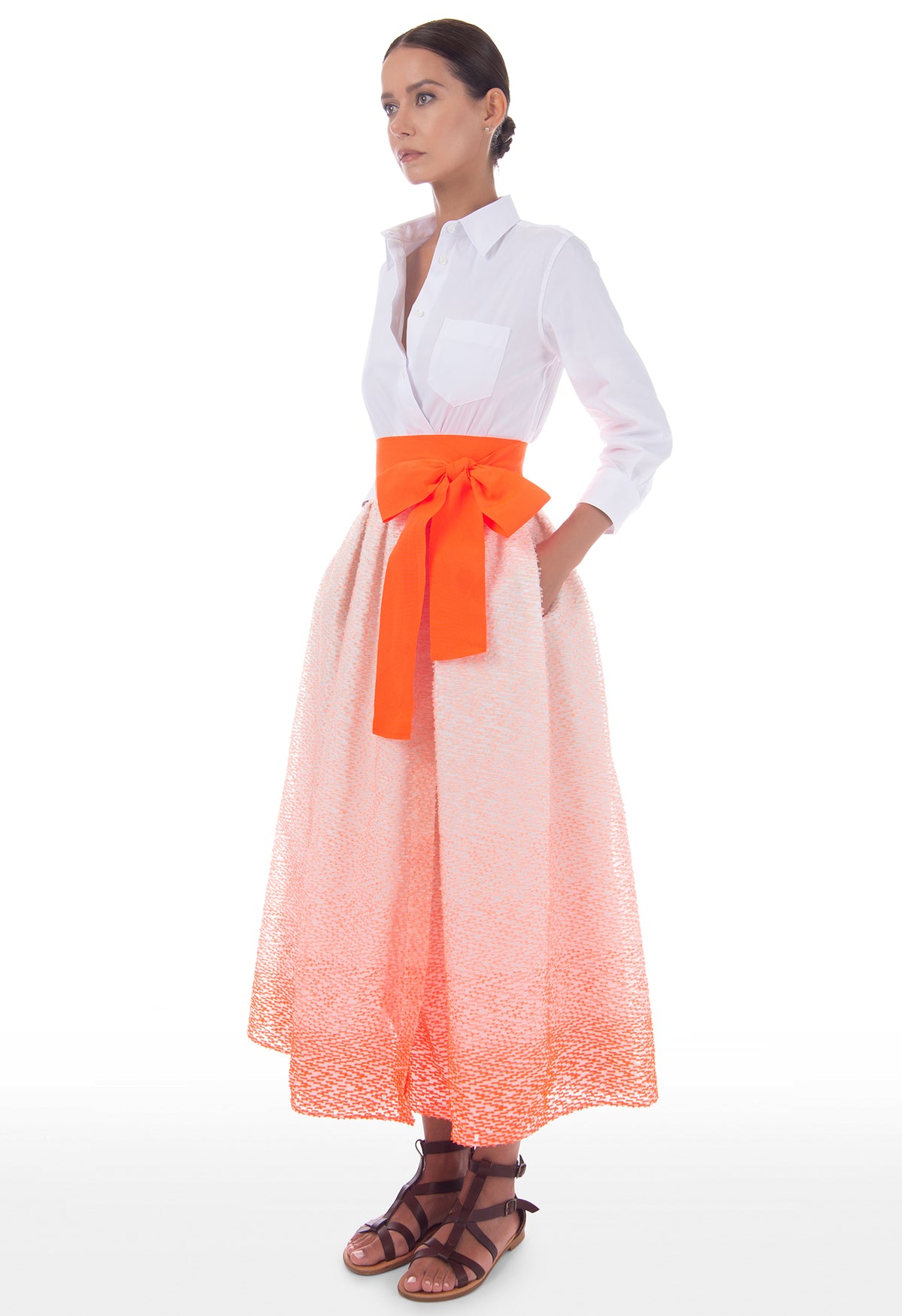 Sara Roka Jinny Midi Dress