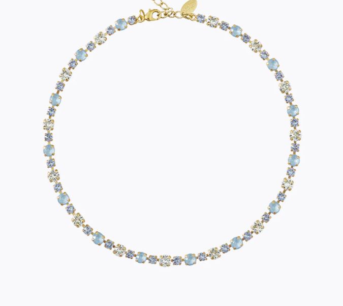 Caroline Svedbom Calanthe Necklace Sky Combo