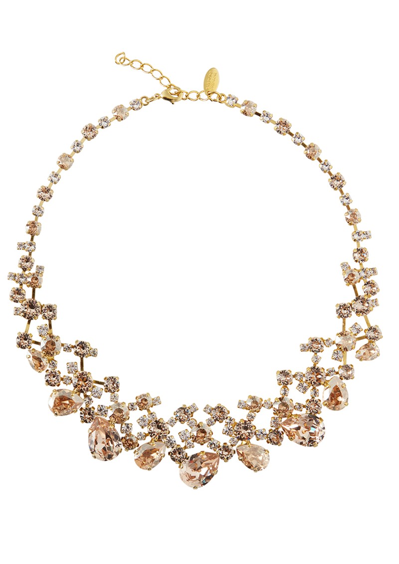 Caroline Svedbom Aurelia Necklace Gold Silk Combo