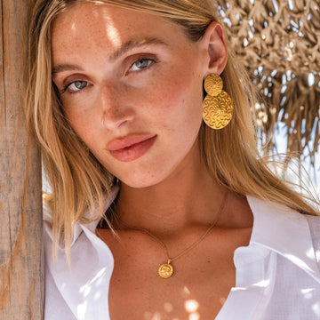Caroline Svedbom Amaya Gold Earrings