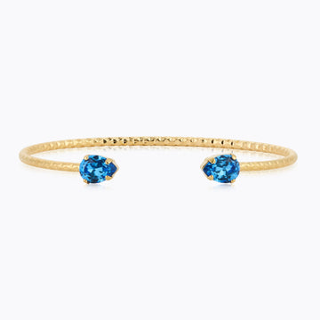 Caroline Svedbom Amelia Bracelet Ice Blue Gold