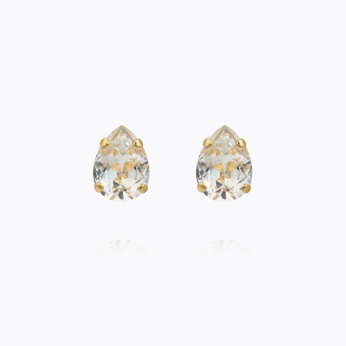 Caroline Svedbom Amelia Stud Crystal Gold