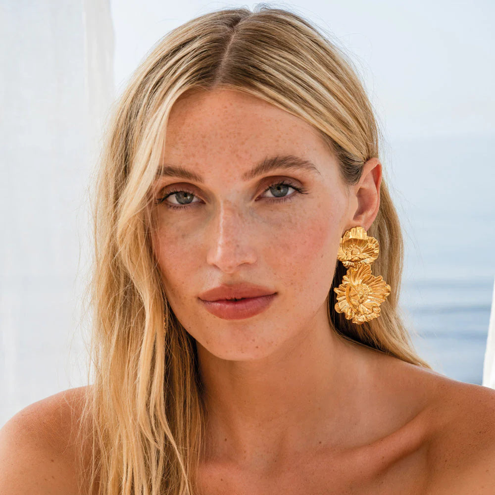 Caroline Svedbom Bibi Earrings Gold