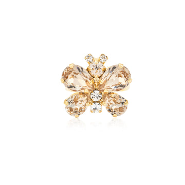 Caroline Svedbom Butterfly Ring Gold-Silk