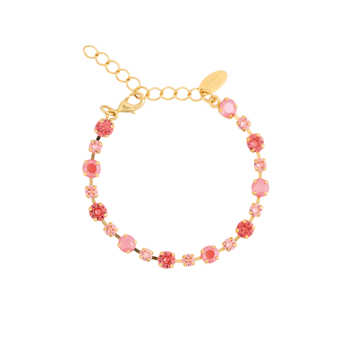 Caroline Svedbom Calanthe Bracelet Light Coral Combo