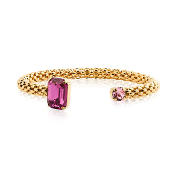Caroline Svedbom Daria Bracelet Gold Dark Rose