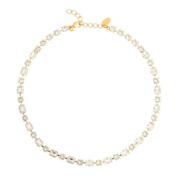 Caroline Svedbom Diora Statement Necklace Crystal
