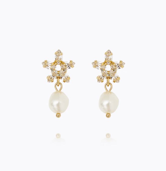 Caroline Svedbom Emmy Gold Earrings