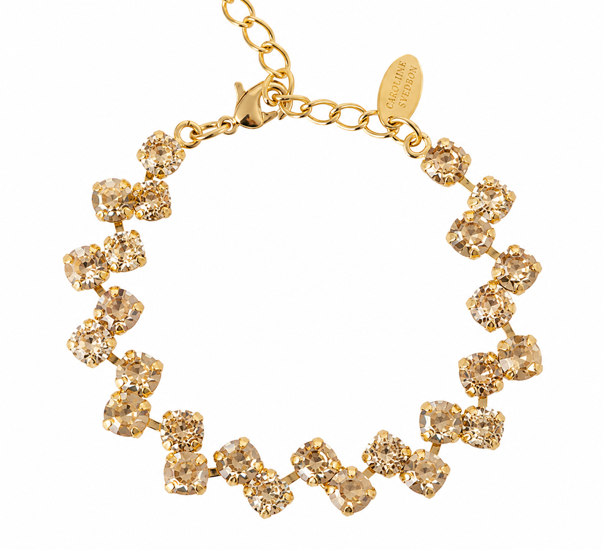 Caroline Svedbom Fiona Bracelet Golden Shadow