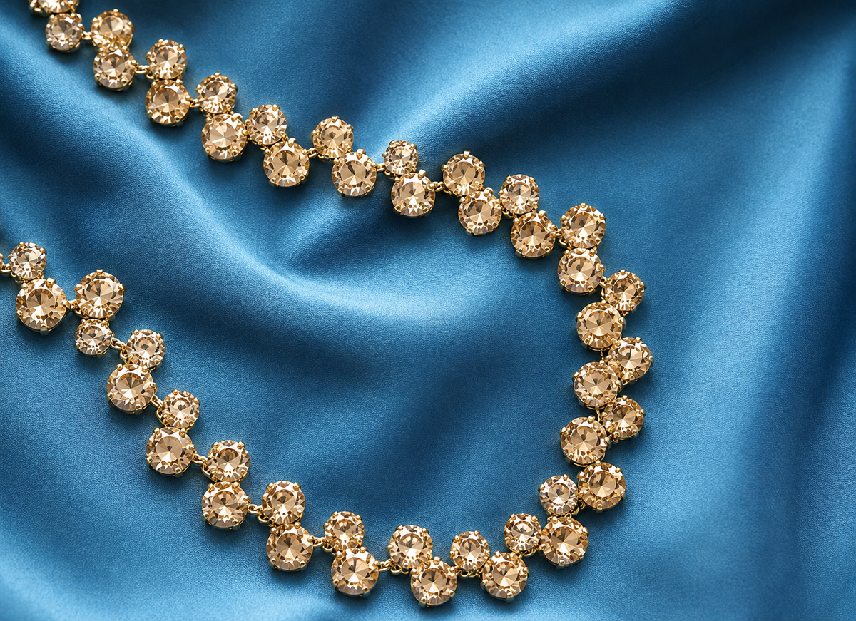 Caroline Svedbom Fiona Necklace Golden Shadow