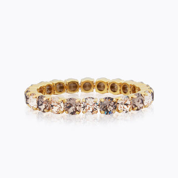 Caroline Svedbom Gia Studded Gold Bracelet - Greige