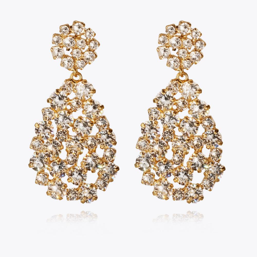 Caroline Svedbom Hannah Earrings Crystal