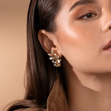 Caroline Svedbom Havanna Earrings - Silverhsade Combo