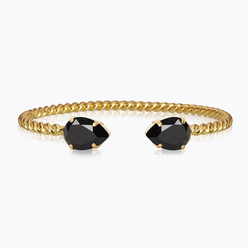 Caroline Svedbom Mini Drop Bracelet Black