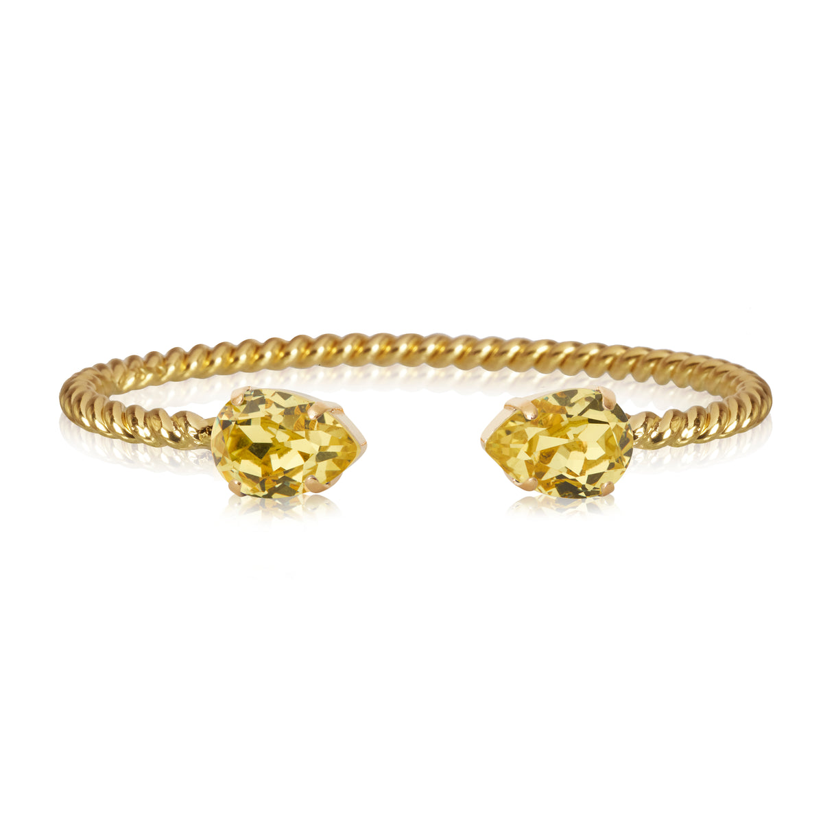 Caroline Svedbom Mini Drop Bracelet Gold Dark Jonquil