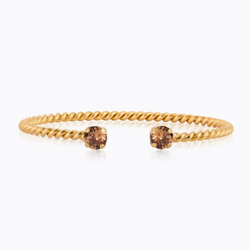 Caroline Svedbom Mini Twisted Bracelet Topaz